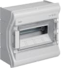 HAGER - Caja distribución vector VE superficie con 1 fila 12 IP55