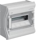 HAGER - Caja superficie estanca vector VE exterior IP55 1 fila 12 módulos