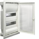 HAGER - Caja empotrar con 24 módulos 2 filas golf VU puerta transparente