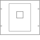 HAGER - Kit equipamientos para interruptor HA 160A 300x350
