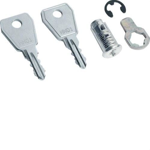 HAGER - Cerradura con llave sierra para caja golf VU/VA
