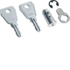 HAGER - Cerradura con llave sierra para caja golf VU/VA