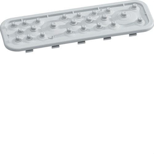HAGER - Placa posterior entrada de cables IP41 para VEGA-D