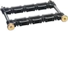 HAGER - SOPORTE TETRAPOLAR 2x(3F+N)