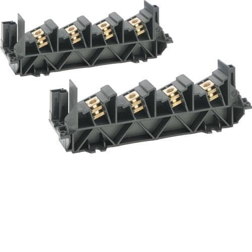 HAGER - Soporte pletinas cobre para embarrado inclinado 630A armarios Quadro4/5/Plus