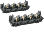 HAGER - Soporte pletinas cobre para embarrado inclinado 630A armarios Quadro4/5/Plus