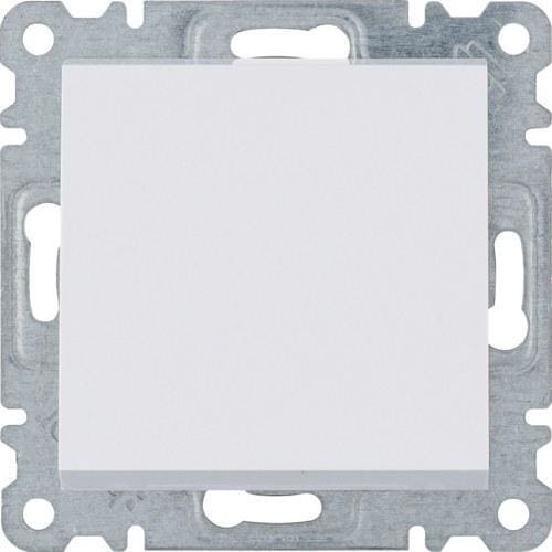 HAGER - Interruptor LUMINA2 blanco polar
