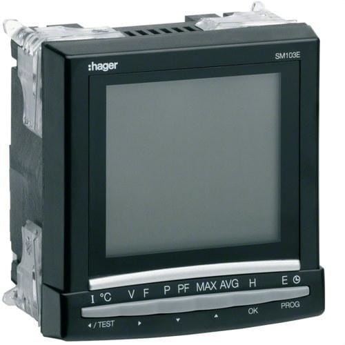 HAGER - Central medida evolución rango 63