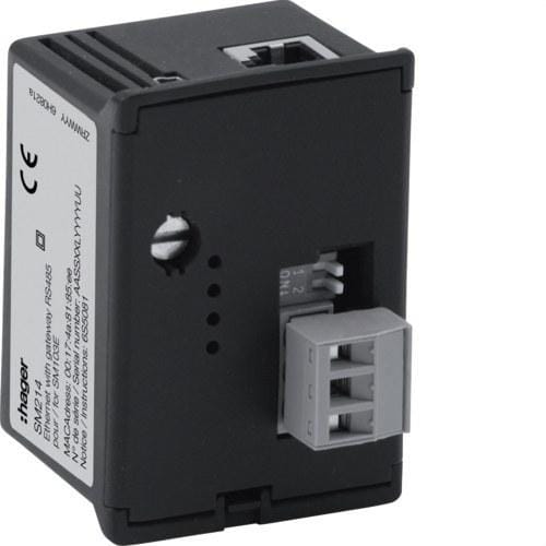 HAGER - Módulo ETHERNET+RS485 JBUS/MODBUS para SM103E