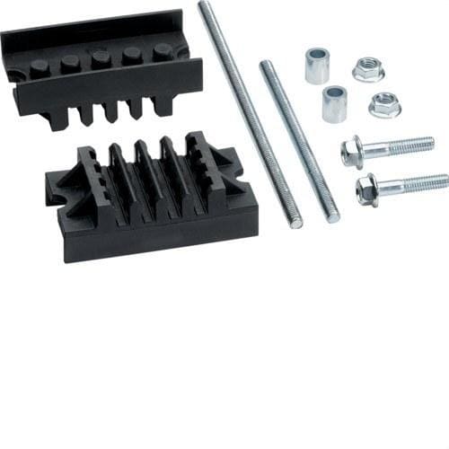 HAGER - Kit aisladores para pletina cobre 5mm 4x(3P+N)