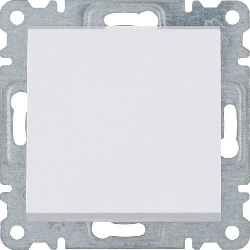HAGER - Interruptor bipolar LUMINA2 blanco polar