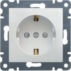 HAGER - Toma schuko Lumina intense blanco polar