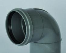 FERRO-PLAST - CODO 87¿ 30' M-H DIAMETRO 400 PVC