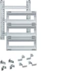 HAGER - Kit equipamientos para aparamentas modulares 7 filas con 161 módulos
