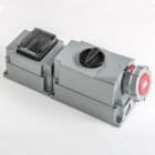 IDE - BASE MURAL ENCLAVAMIENTO RAIL DIN IP66-IP67 3P+T 3