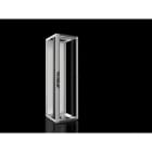 RITTAL - Rack VX/IT estándar puerta transparente 600x2000x600mm RAL 7035 para redes / servidores con guías perfil de 19"