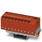 PHOENIX CONTACT - Bloque para distribución PTFIX 10/18X4-NS35 RD 800V 32A conexión push-in 0,2-6mm² AWG 24-10 28,6mm rojo