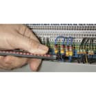HELLERMANNTYTON - Señalizador impreso WIC2 amarillo letras A,E,L,N,R,S,T,+,-,EARTH 5x200 (1000u)