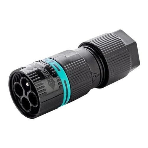 MMCONECTA - Conector 3P M IP68 prensa largo