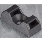 HELLERMANNTYTON - Base atornillable CTQM5 21x9,5x6,5mm negro