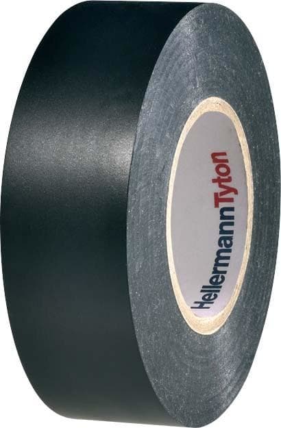 HELLERMANNTYTON - Cinta aislante PVC HTAPE-FLEX15-19x20 BK negro