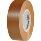 HELLERMANNTYTON - Cinta aislante PVC HTAPE-FLEX15-19x20-BN marrón