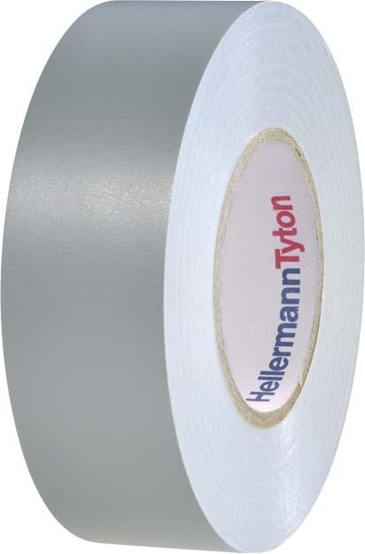 HELLERMANNTYTON - Cinta aislante PVC HTAPE-FLEX15-19x20 GY gris