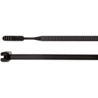 HELLERMANNTYTON - Brida cabezal abierto Q18L 196x2,6 negro