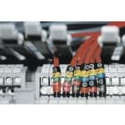HELLERMANNTYTON - Señalizador impreso HGDC 1-3mm negro número 3 (1000u)