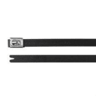 HELLERMANNTYTON - Brida MBT14SFC 362x4,6mm acero inoxidable negro