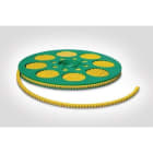HELLERMANN - Señalizador impreso HGDC 4-9mm amarillo signo . (250u)