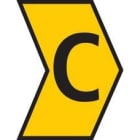 HELLERMANNTYTON - Señalizador impreso HGDC 2-5mm amarillo letra C (1000u)