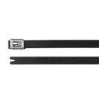 HELLERMANNTYTON - Brida MBT14HFC 362x7,9mm acero inoxidable negro (50u)