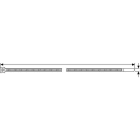 HELLERMANNTYTON - Brida estándar T18L 205x2,5mm poliamida 6.6 natural