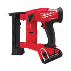 MILWAUKEE - GRAPADORA M18 FUEL¿, 18GS, ANCHURA MÁXIMA GRAPA 6,35MM, LONGITUD MÁXIMA GRAPA 38MM. SE SUMINISTRA CON 2 BATERÍAS M18B2 Y CARGADOR RÁPIDO M12