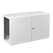 IDE - ARMARIO MURAL ENLAZABLE IP54 ACERO LAMINADO 600X1010X400 PUERTA OPACA CON PLACA
