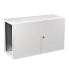 IDE - ARMARIO MURAL ENLAZABLE IP54 ACERO LAMINADO 600X1010X400 PUERTA OPACA CON PLACA