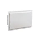 IDE - CAJA DISTRIBUCIÃ“N IP40 EMPOTRAR PARED SÃ“LIDA 1X18 MÃ“DULOS PUERTA OPACA REGLETA N&T