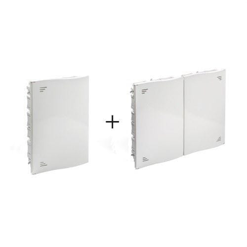 IDE - Conjunto vivienda RTR 500x600x80mm plástica + caja distribución DFF42PO/PH