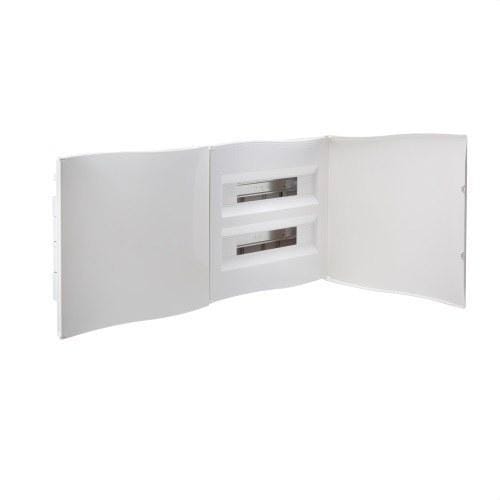 IDE - Caja distribución IP40 empotrar pared hueca 4x18 (72) módulos