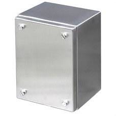 IDE - CAJA BORNAS IP66 INOXIDABLE 316L 400X400X135 LATERALES LISOS TAPA ATORNILLADA