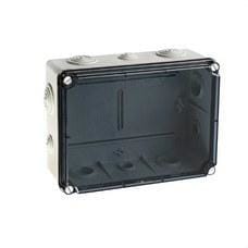 IDE - CAJA DE DERIVACIÓN IP65 197X260X100 CON CONOS TAPA TRANSPARENTE