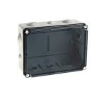 IDE - CAJA DE DERIVACIÓN IP65 197X260X100 CON CONOS TAPA TRANSPARENTE