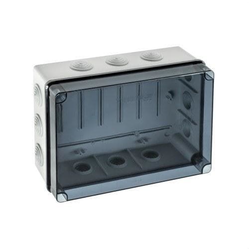 IDE - Caja con conos 239x328x129 y tapa transparente 1,17kg