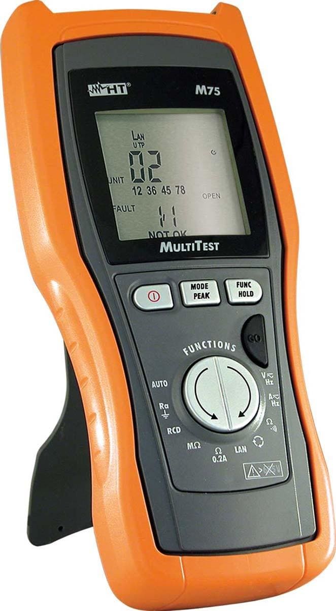 HT INSTRUMENTS - Multifunción para la verificación de seguridad EN20460 función multímetro y del mapeado sobre cables de redes LAN