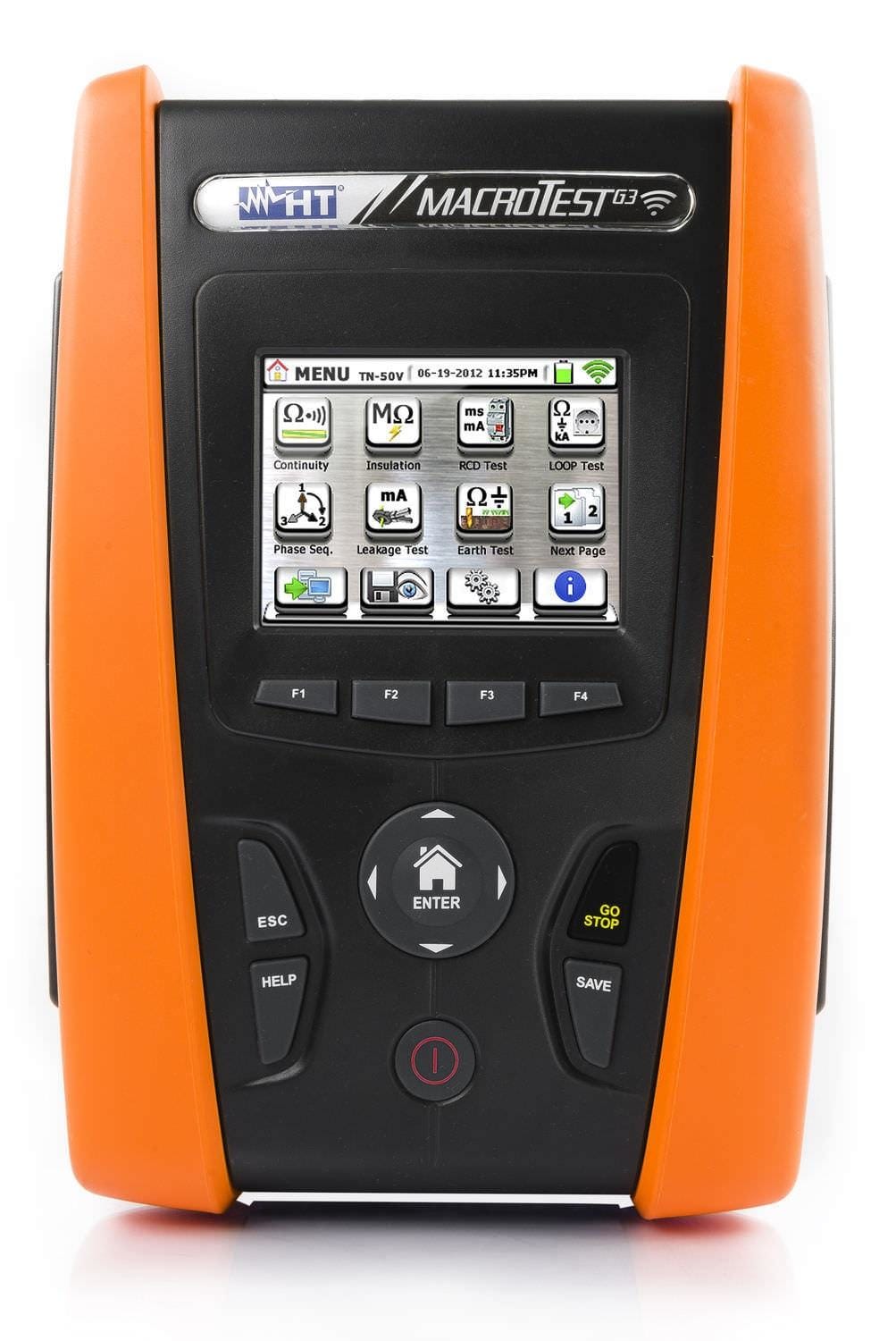 HT INSTRUMENTS - Instrumento profesional MACROTESTG3 prueba seguridad instalación