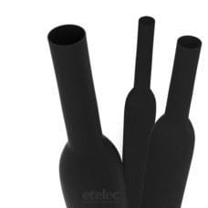 ETELEC - Funda termorretráctil GTUC/B-4,8/2,4-BK negro (tira 1m)
