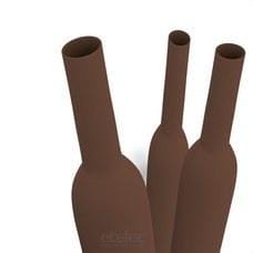 ETELEC - Funda termorretráctil GTUC/B-38/19-BW marrón (tira 1m)