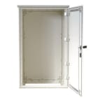 IDE - Armario poliéster 500x500x300 puerta opaca IP155 abierto abajo