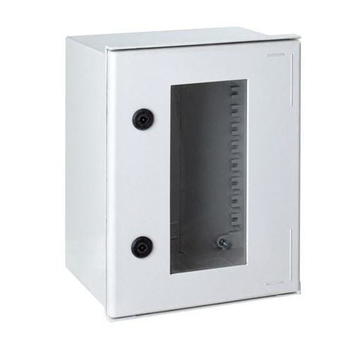 IDE - Armario poliéster IP66 600x400x230mm puerta transparente